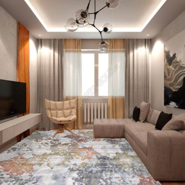 Ковер бельгийский из вискозы 985007-5151 - коллекция MAYUMI