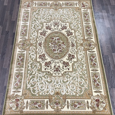 Ковер бельгийский 5134498770 KUNDUZ (Вискоза, зеленый)