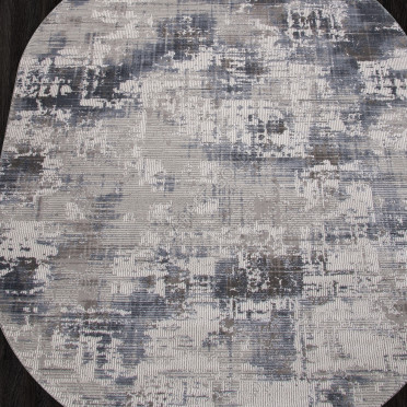 Ковер 04082T - BLUE / BLUE - Овал - коллекция ARMINA