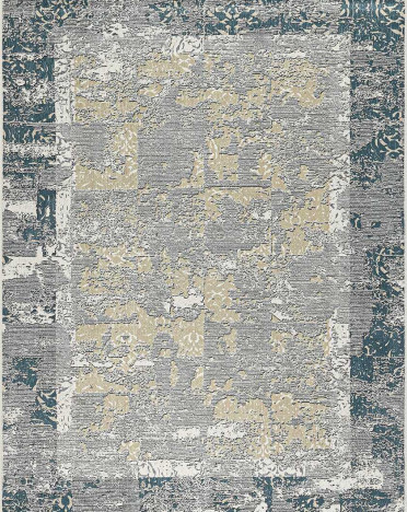 Ковер турецкий 1901 Otantik (Полиэстер, бежевый, голубой)