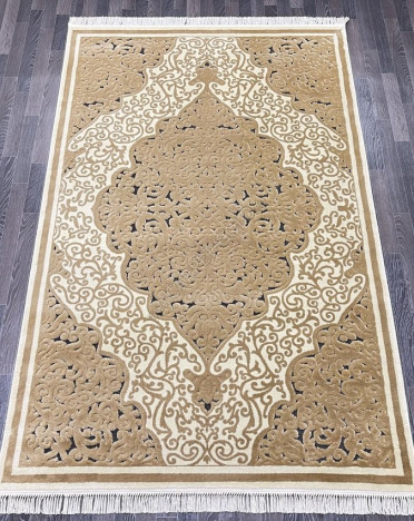 Ковер бельгийский 5139498480 KUNDUZ (Вискоза, бежевый)