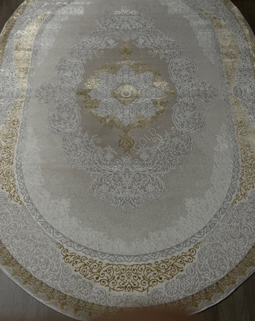 Ковер турецкий GL074E NENSI (Хит-сет, бежевый, желтый)