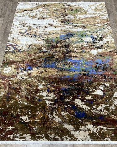 Ковер турецкий 8483A DALIA (Акрил, коричневый, разноцветный)