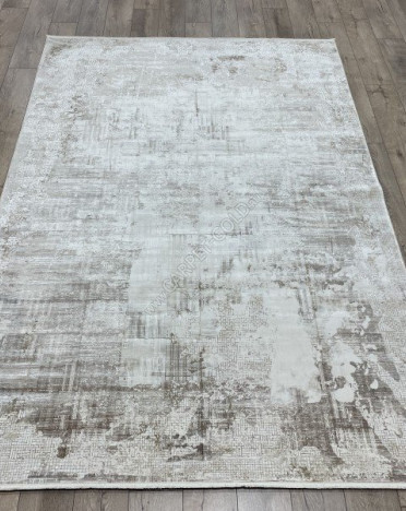 Ковер турецкий JG43A Elexus Olimpos (Бамбуковый шелк, серый)