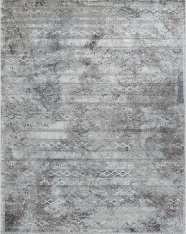 Ковер турецкий 51815C Modalina (Акрил, Эвкалиптовый шелк, серый)