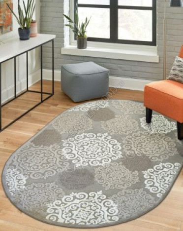 Ковер бельгийский 38001-6565-90 Genova (Вискоза) овальный