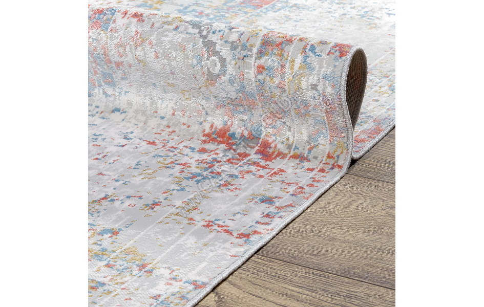 Ковер ДИЗАЙН B111G ЦВЕТ TERRA / PURPLE овал