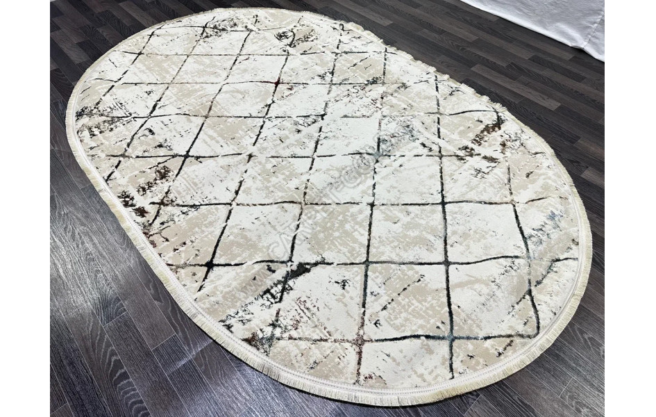 Ковер  FESTIVAL B022A_VISON овальный (Турция)