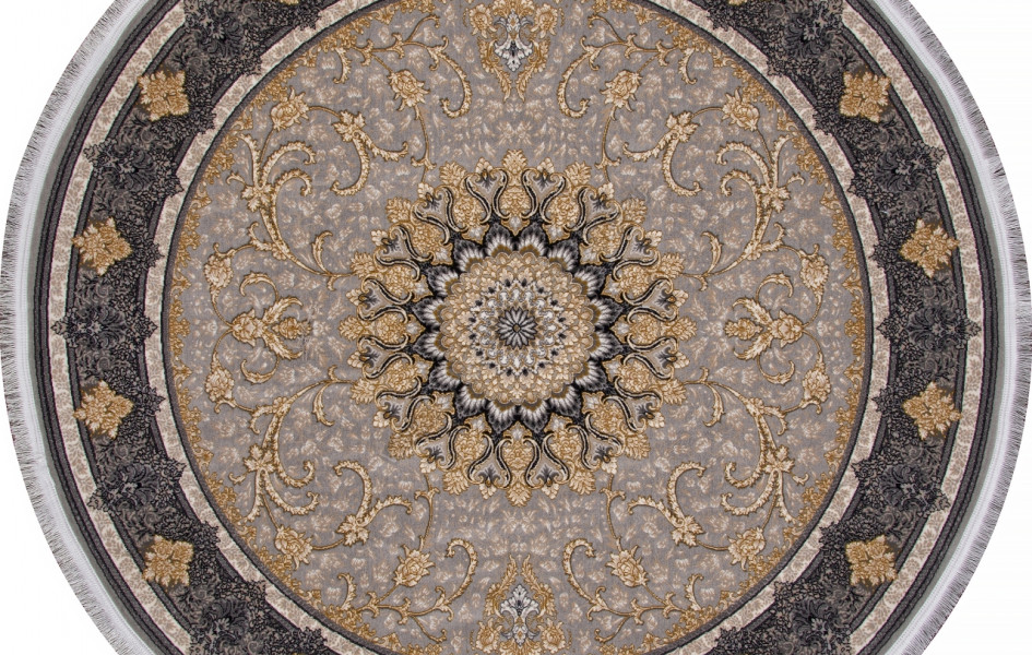 Ковер 752192 - 000 - Круг - коллекция KASHAN