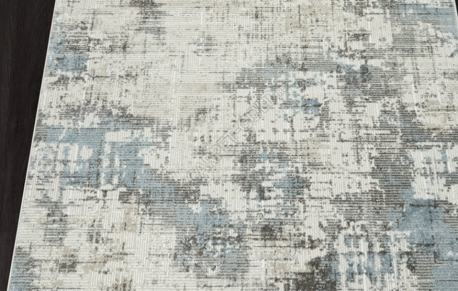 Ковер F230 - BEIGE-BLUE - Прямоугольник - коллекция NATUREL
