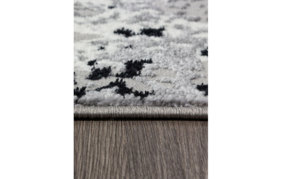 Ковер F285 - DARK GRAY - Овал - коллекция PALERMO
