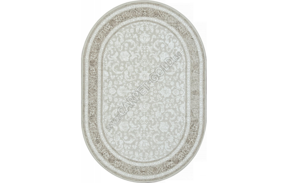Ковер E365AE - BEIGE / BROWN - Овал - коллекция SIROCCO