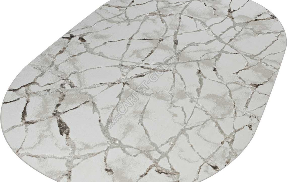 38898A OVAL BROWN FLS / BEIGE FL Olimpos