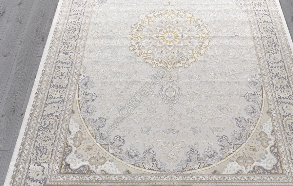 Ковер 00268 - GREY / BEIGE - Прямоугольник - коллекция DUBAI