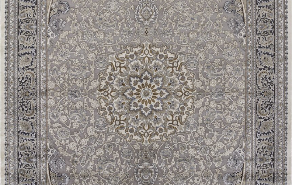 Ковер 00268 - GREY / BEIGE - Прямоугольник - коллекция DUBAI