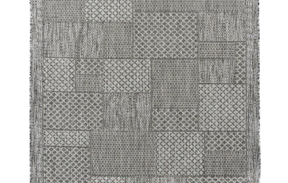 Ковер S148 - DARK GRAY - Дорожка - коллекция KAIR