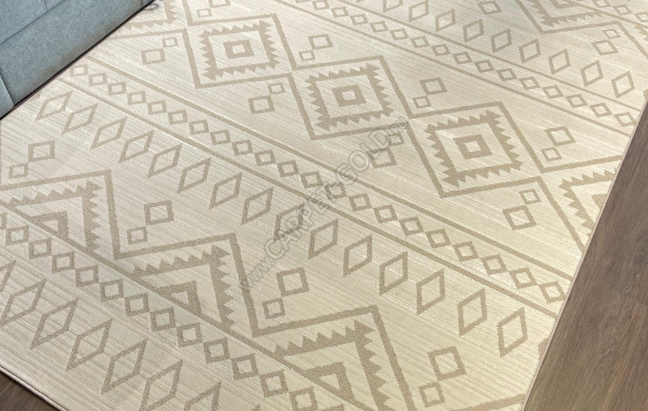Ковер комнатный на пол Doha AC42 CREAM