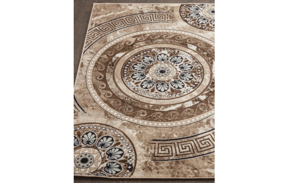 Российский ковер Valencia Delux  D300 - BROWN