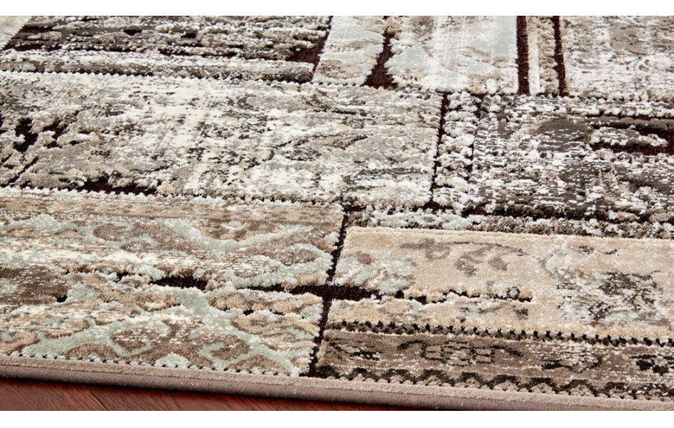 Бельгийский ковер с рисунком в стиле пэчворк Genova 38405 7575 70