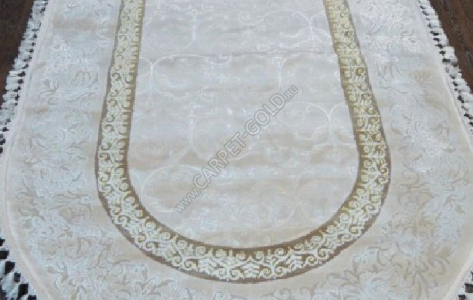 Турецкий ковер Istinia 2954A KEMIK C_A_KAHVE OVAL